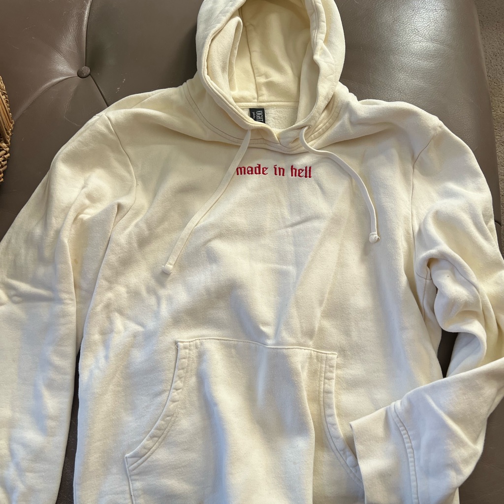 Made In Hell Sweatshirt  Voight By Valentina